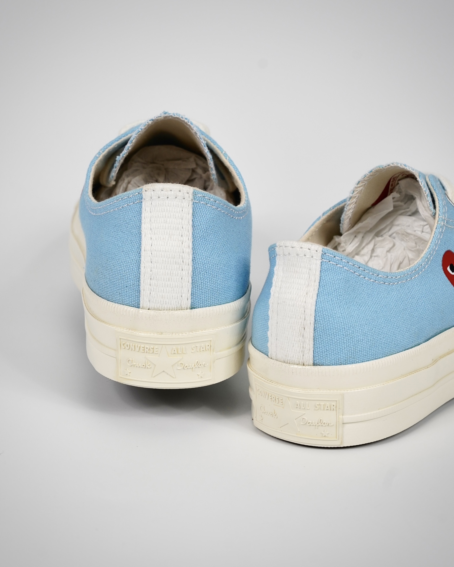 Converse CDG play low blue