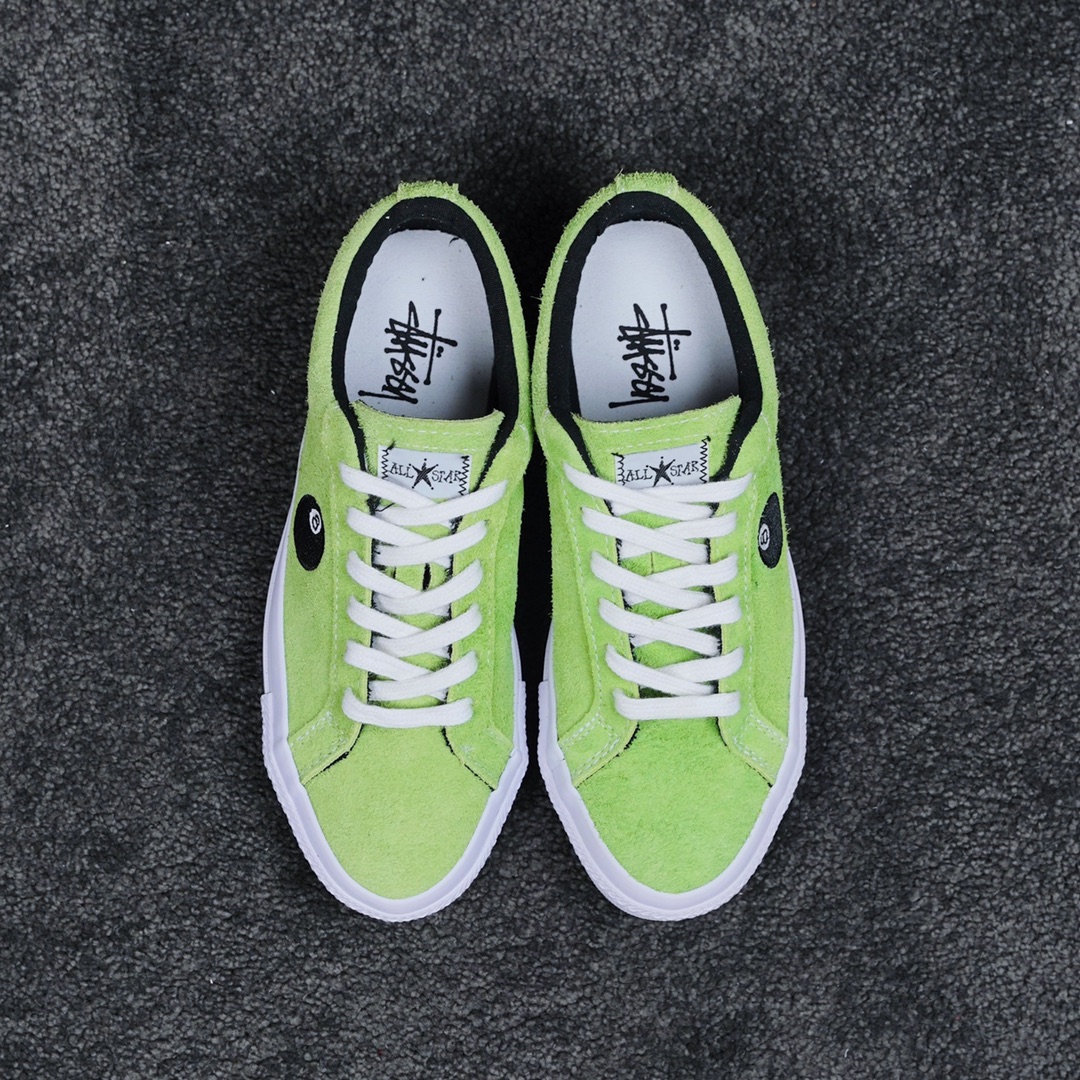 Converse x Stüssy One Star Pro sneakers green