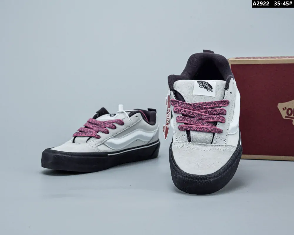 Vans Classics Knu Skool grey white purple