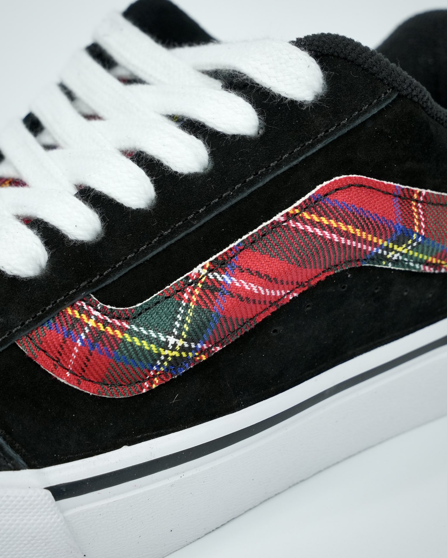 Vans Knu-Skool black plaid