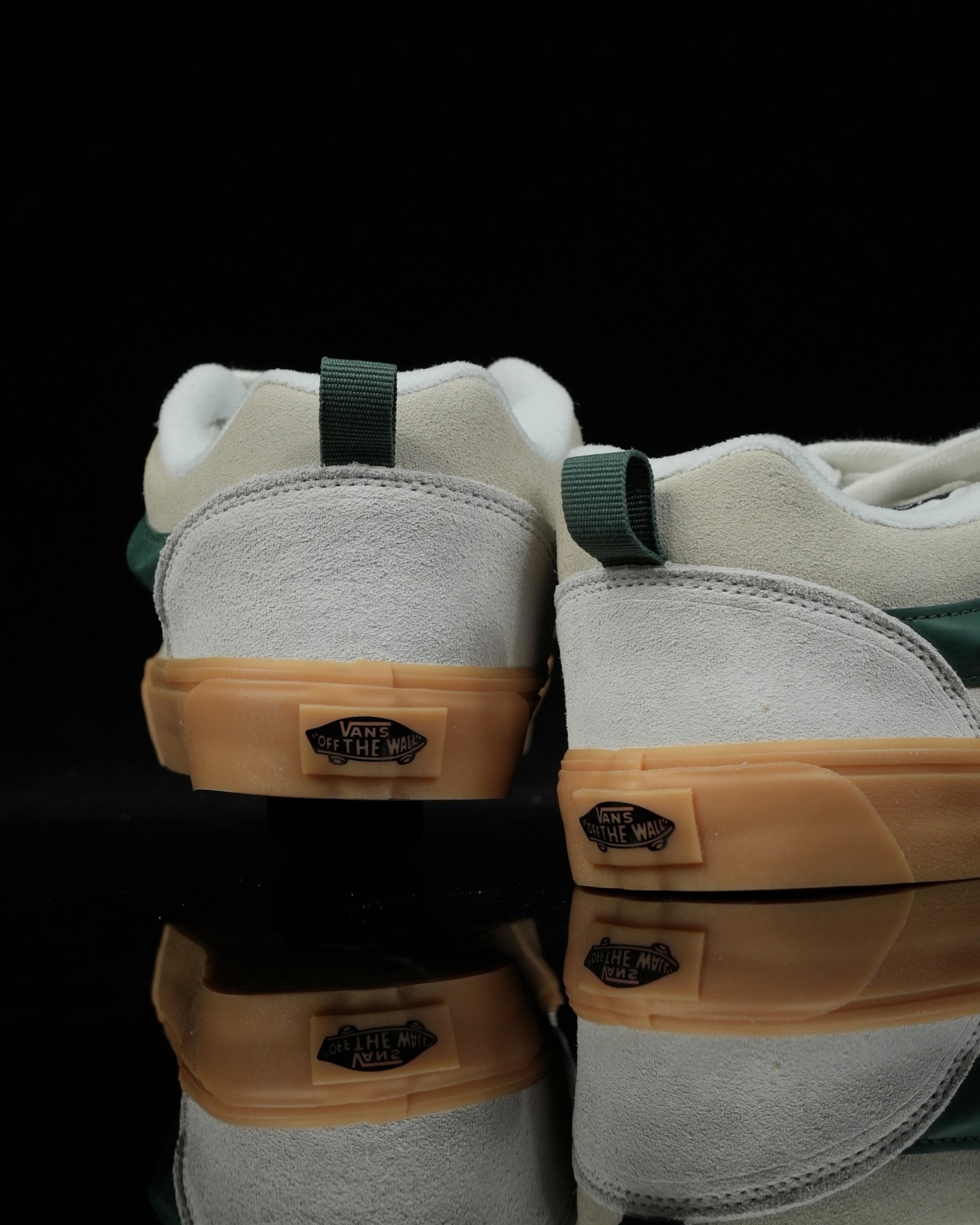 Vans Knu-Skool grey green orange