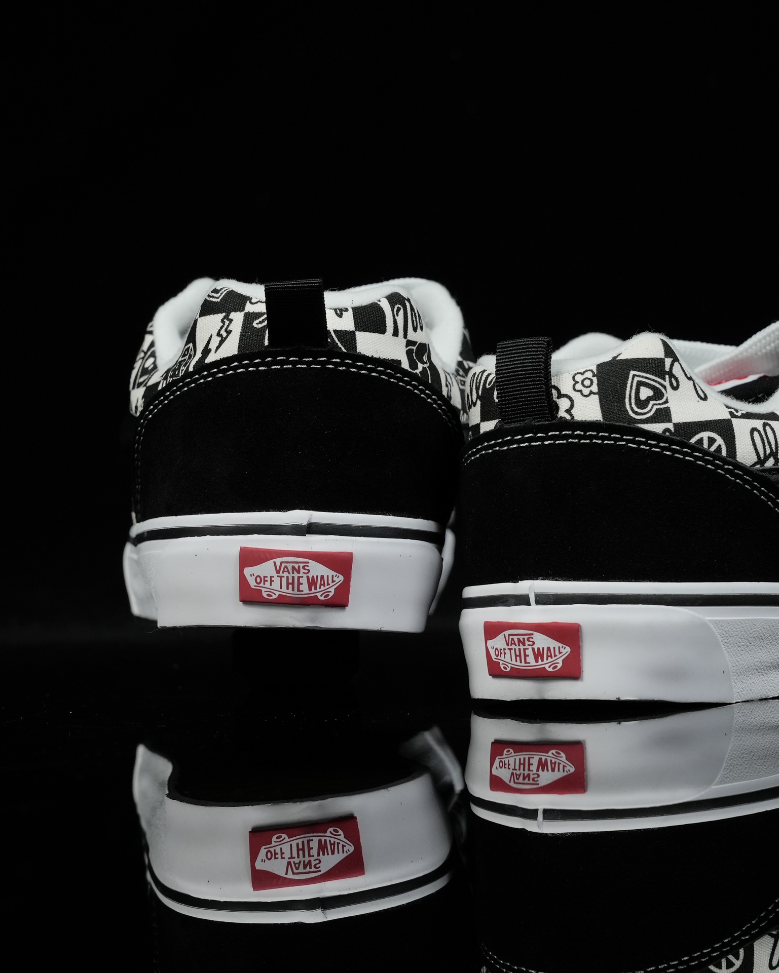 Vans Knu-Skool Checkerboard Graffiti