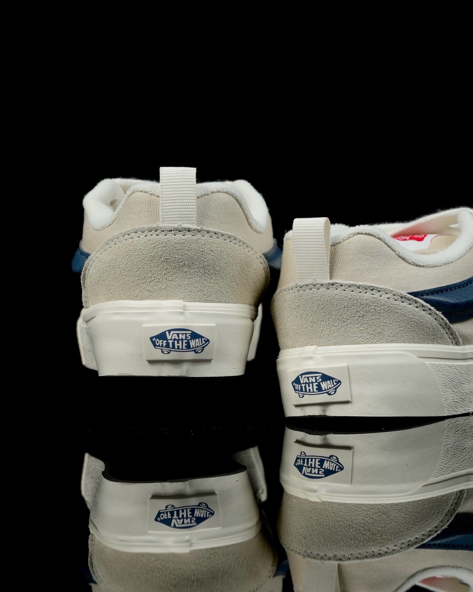 Vans Knu Skool cream white blue