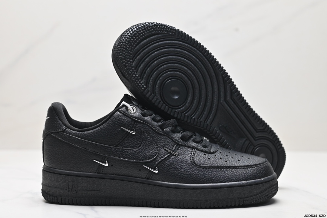 Nike Air Force 1 '07 black silver HQ1180-001