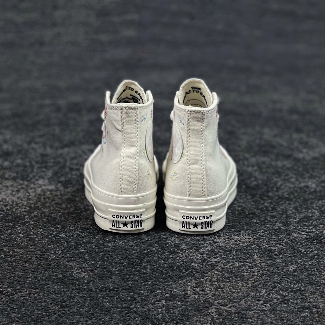 Converse All Star Lift high flowers