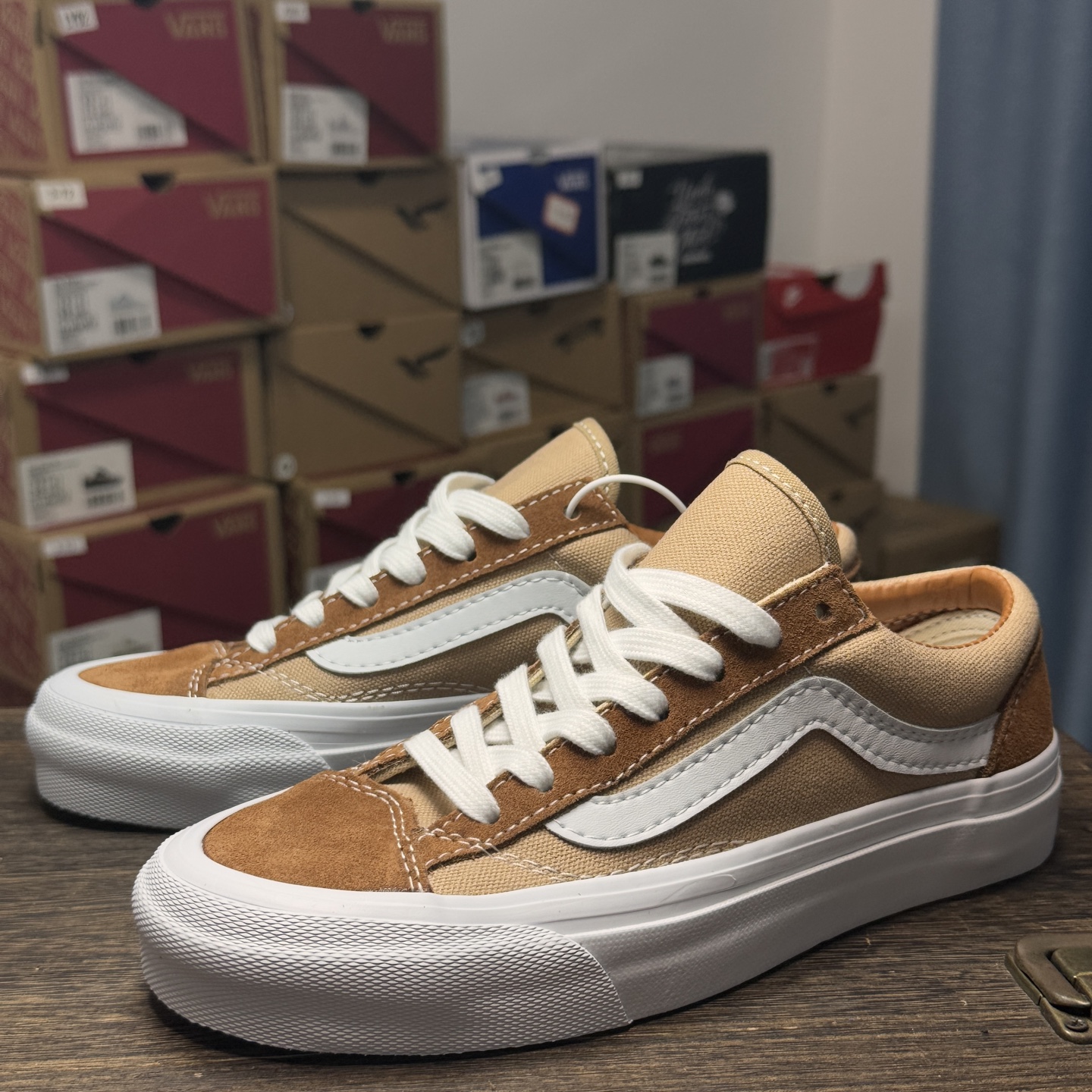 Vans Premium Old Skool Ginger Brown