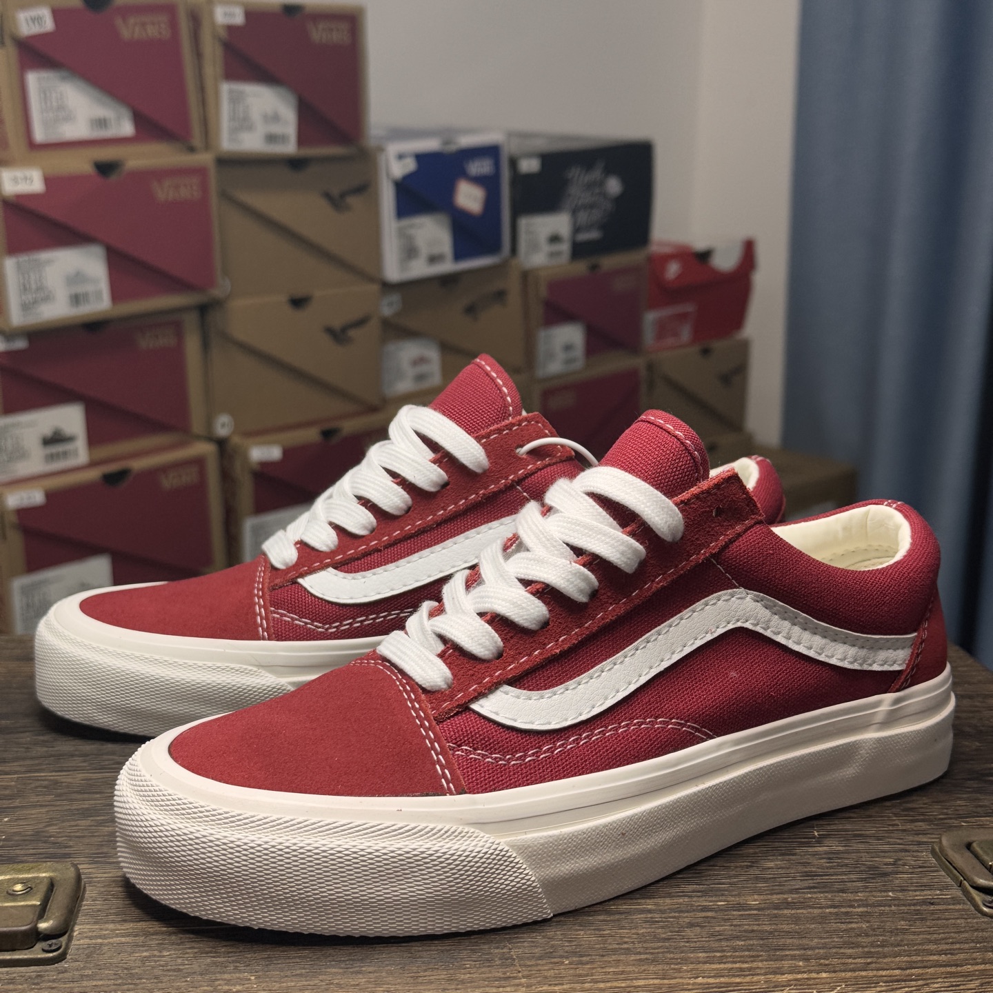 Vans Premium Old Skool red