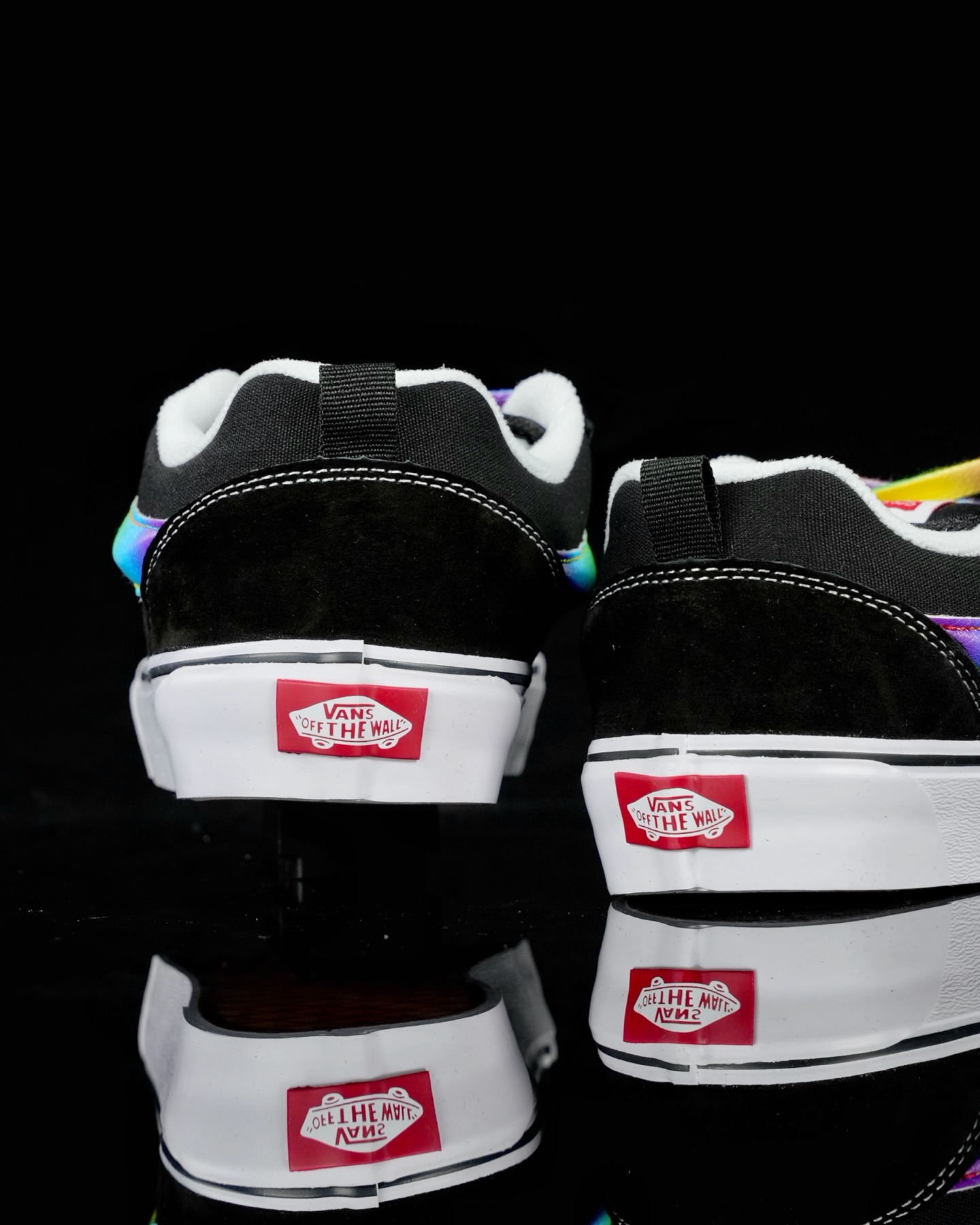 Vans Knu Skool Black Rainbow