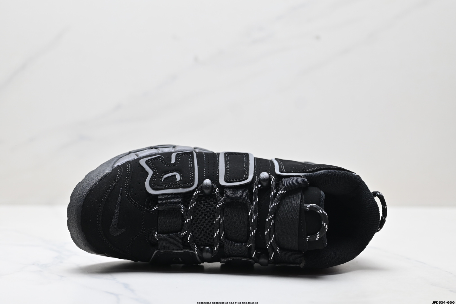 Nike WMNS Air More Uptempo black reflective