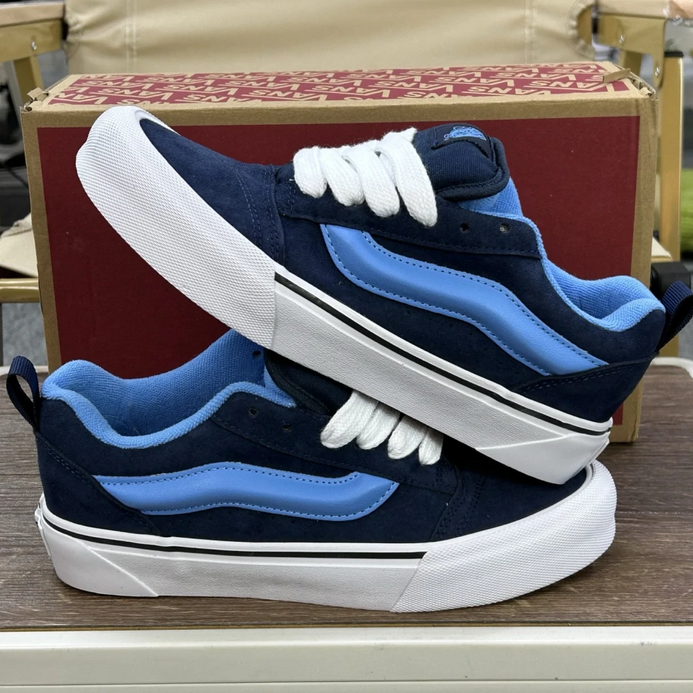 Vans Knu Skool Navy/Light Blue