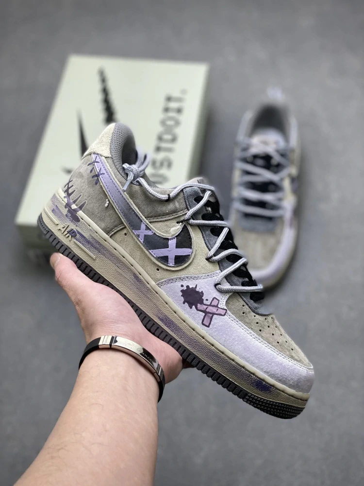 Nike Air Force 1 '07 Low Purple Grunge