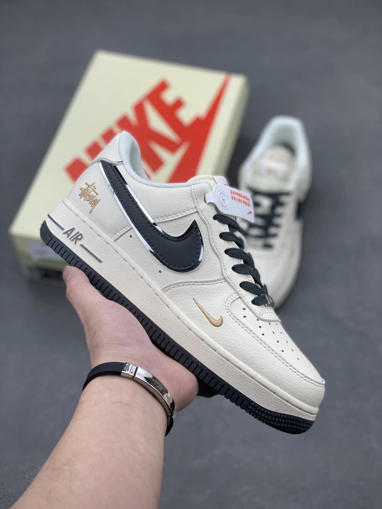 Nike Air Force 1 '07 Low x Stüssy Cream Gold