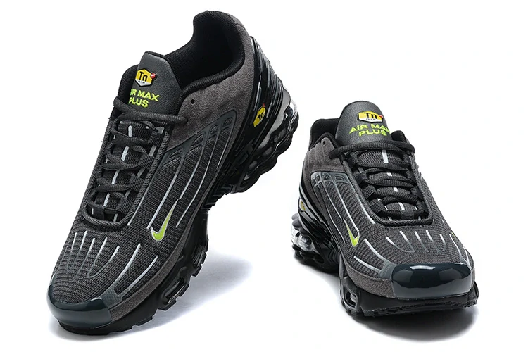 Nike Air Max Plus TN3 Grey Volt Suede