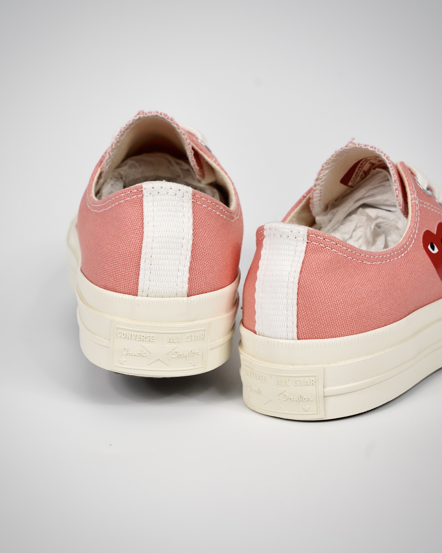Converse CDG play low pink