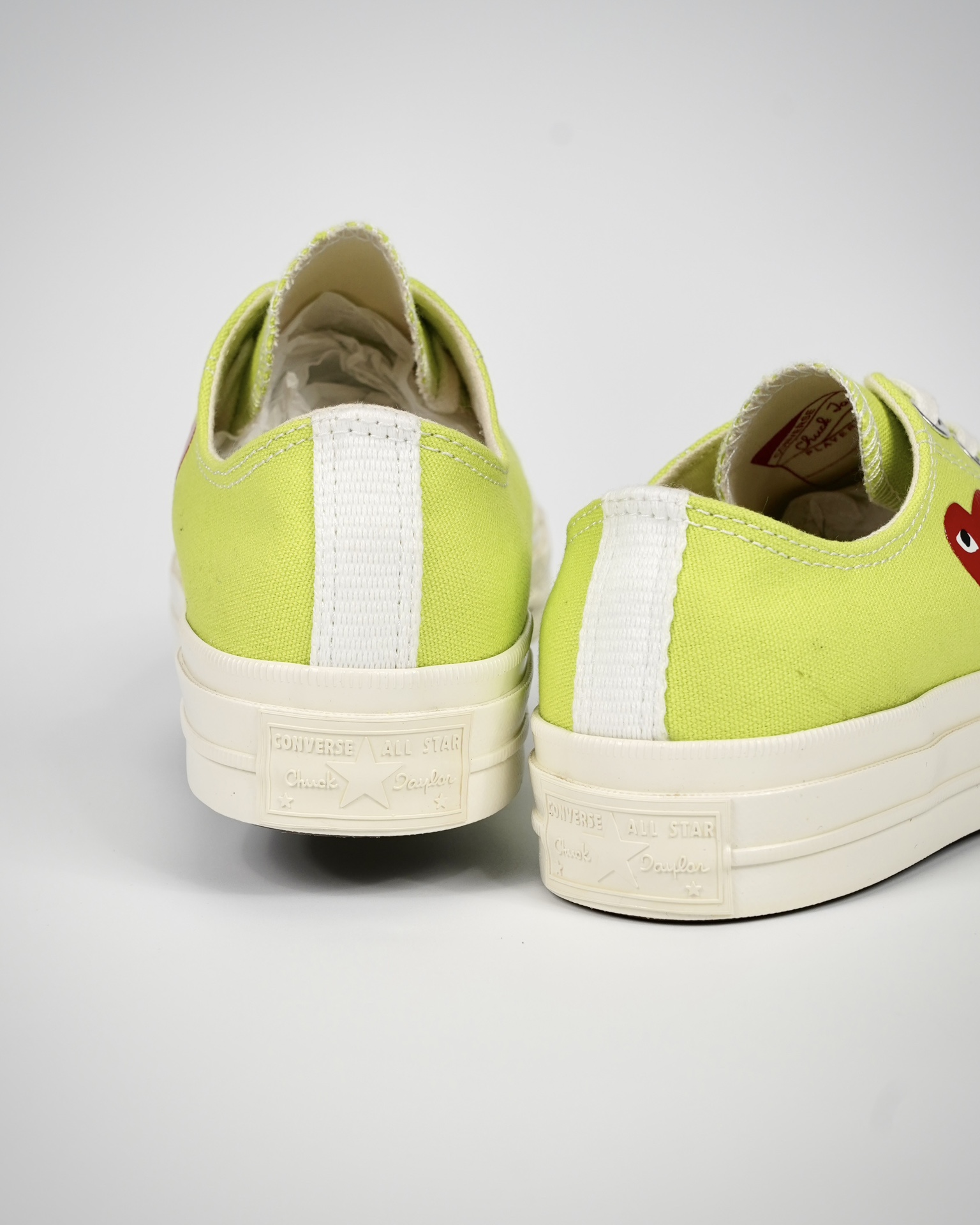 Converse CDG play low yellow