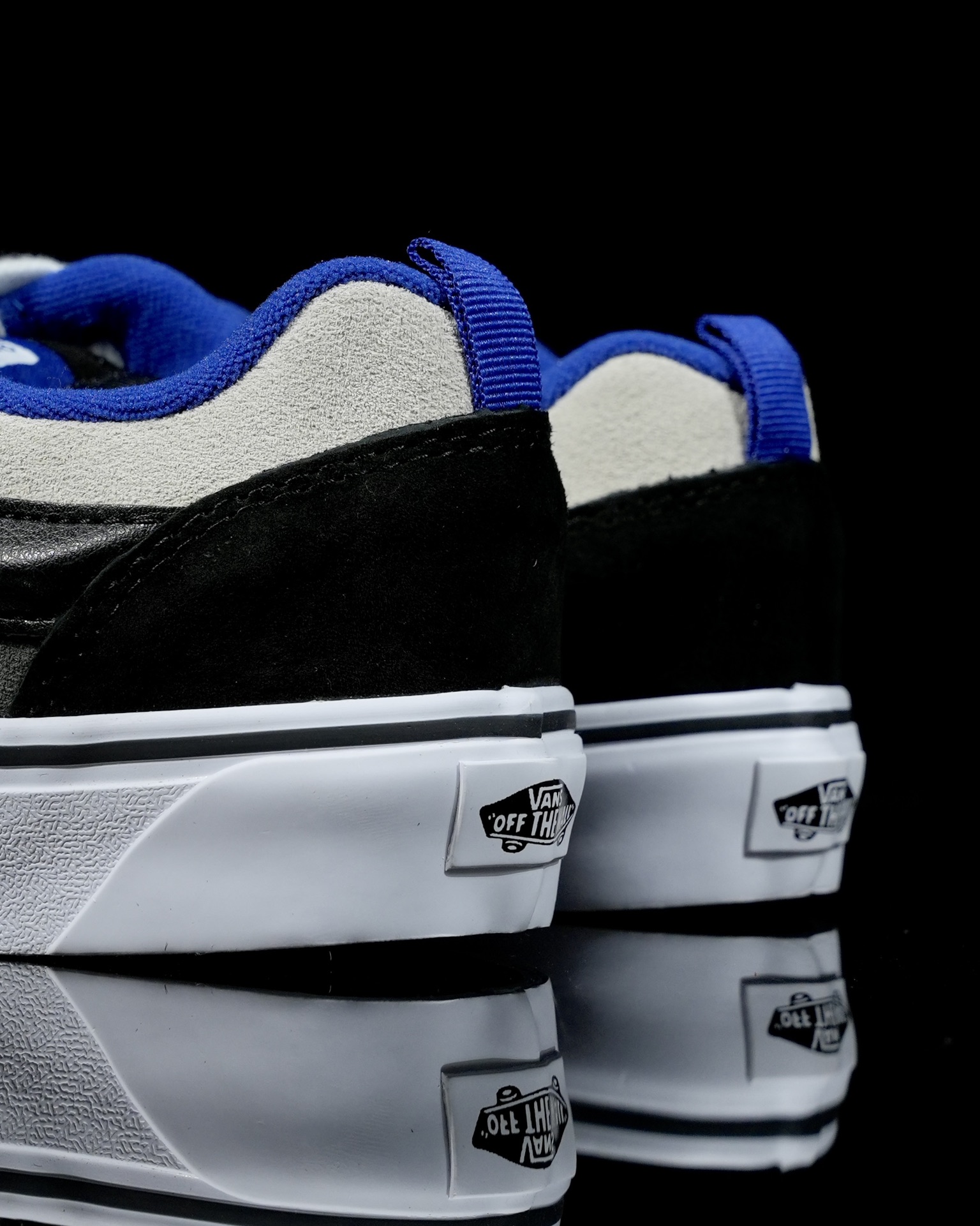 Vans Knu Skool black grey blue