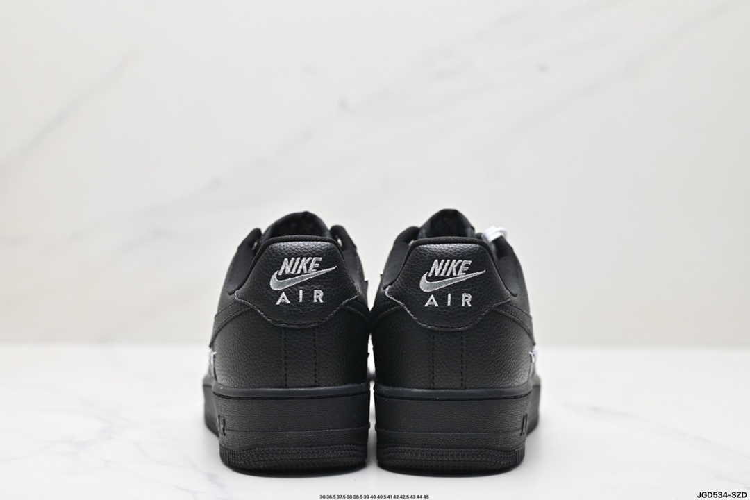 Nike Air Force 1 '07 black silver HQ1180-001