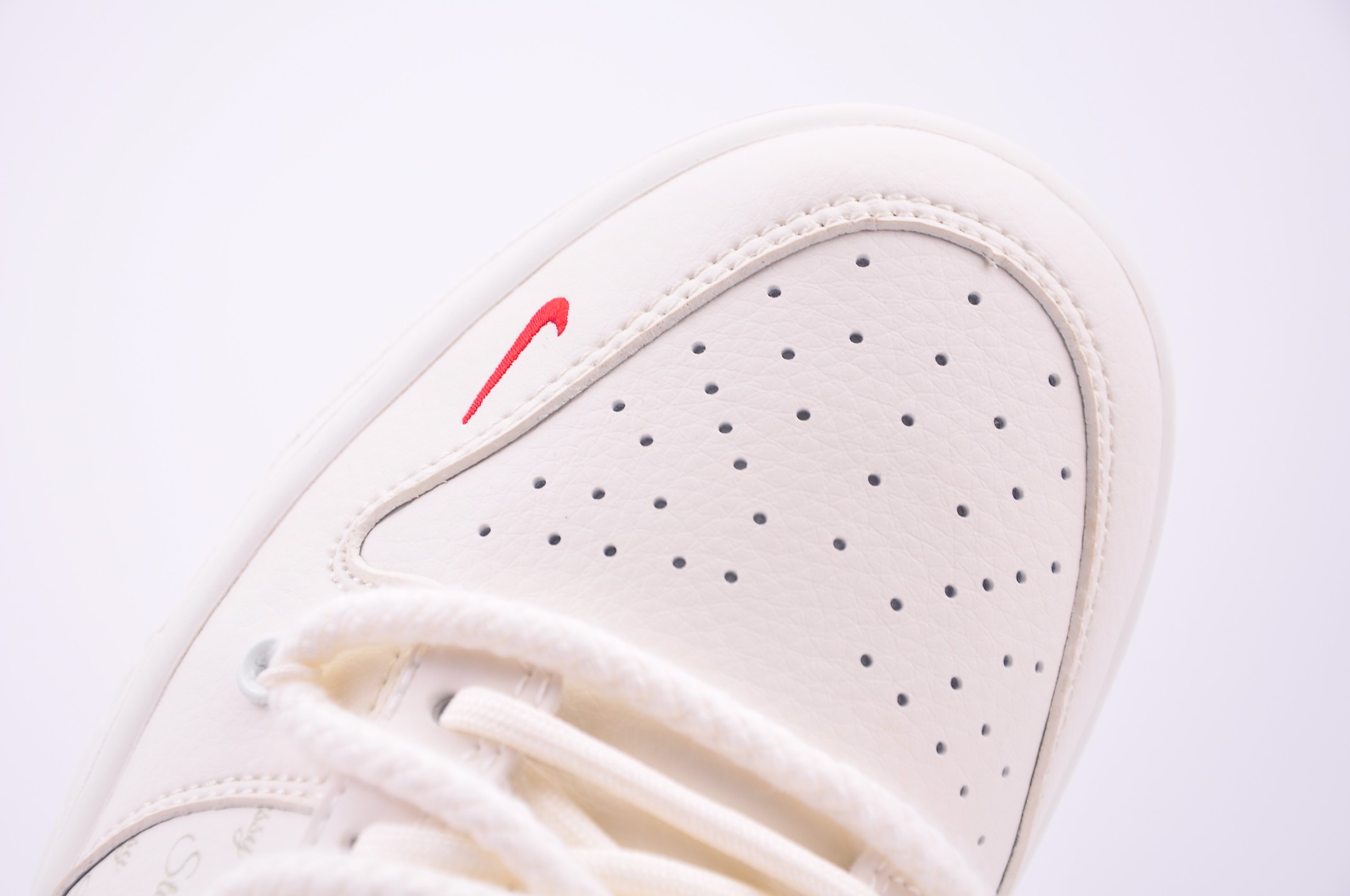 Nike Dunk Low x Stussy white red