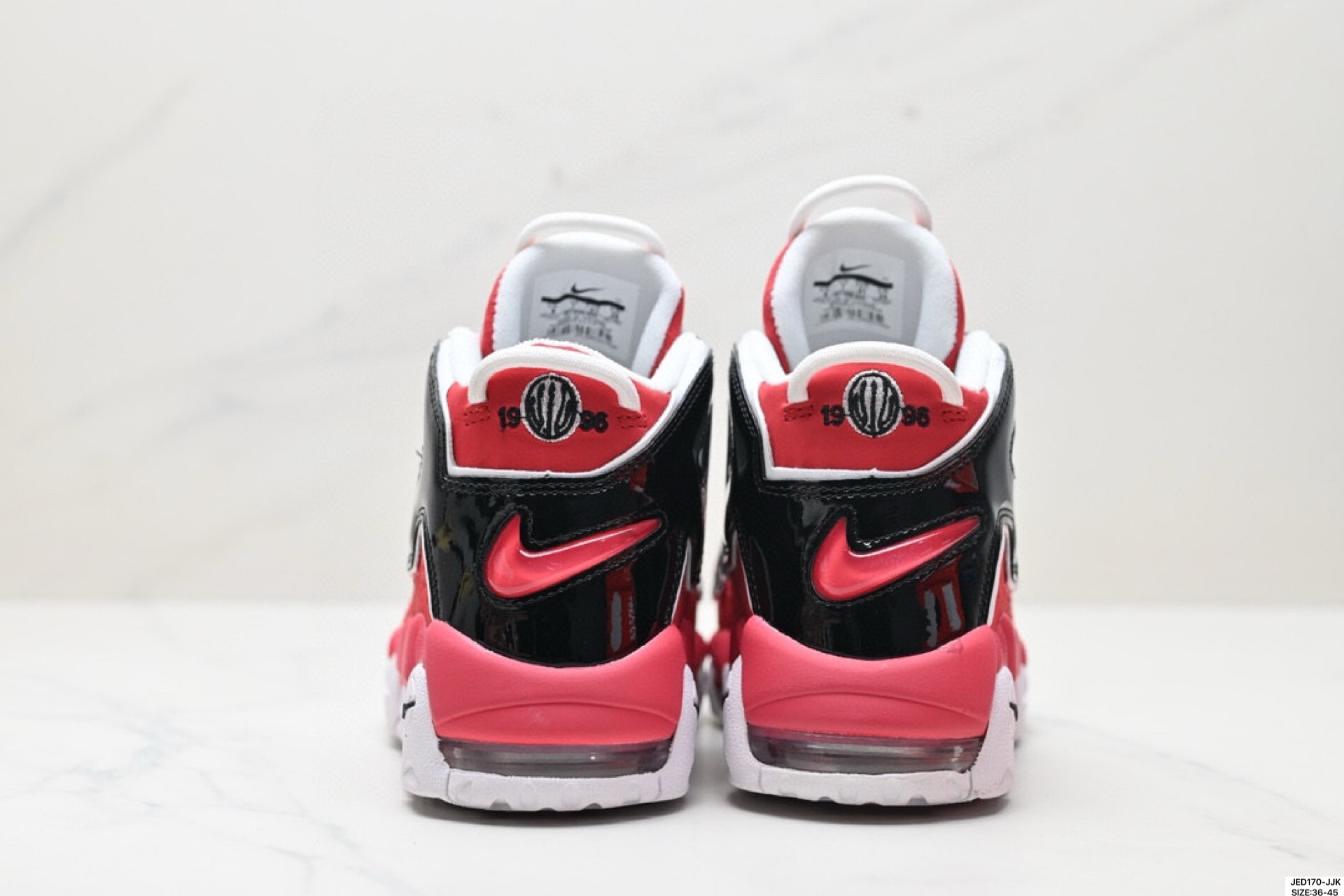 Nike WMNS Air More Uptempo red black