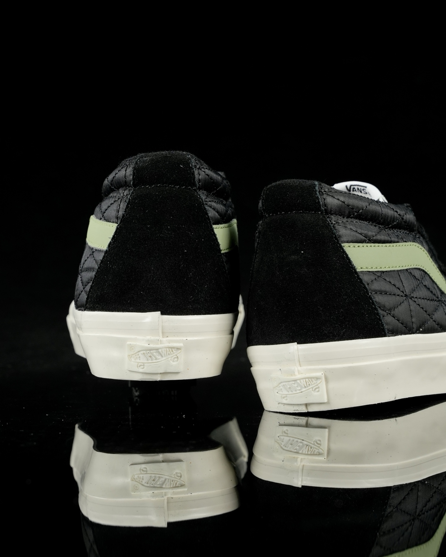 Vans Premium Sk8-Mid Black/Green VN000CQQBLK