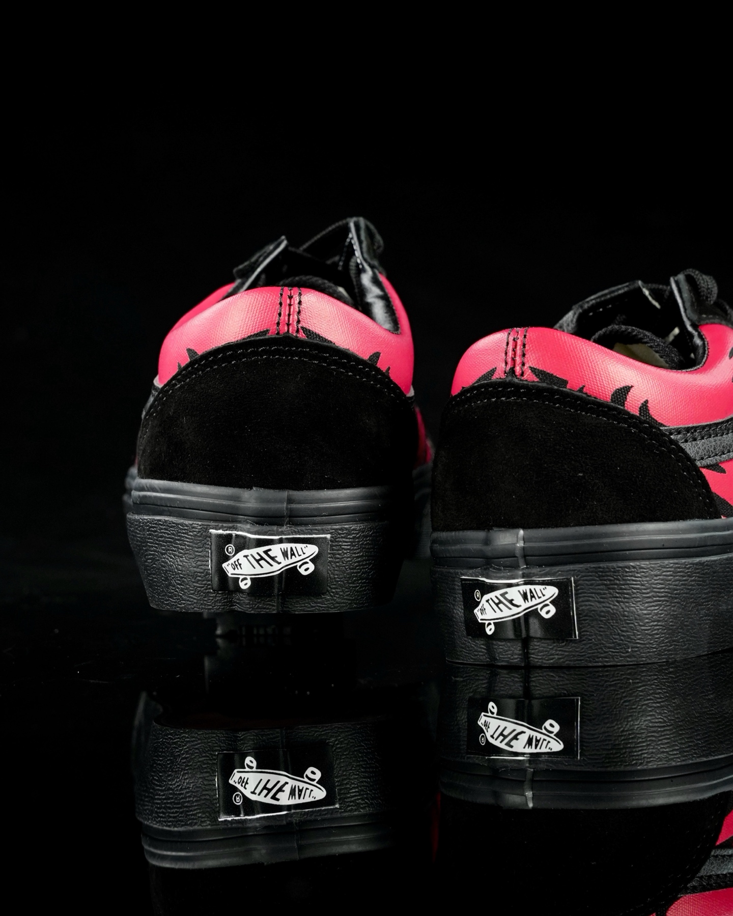 Vans Knu Skool red flame VN000D56458