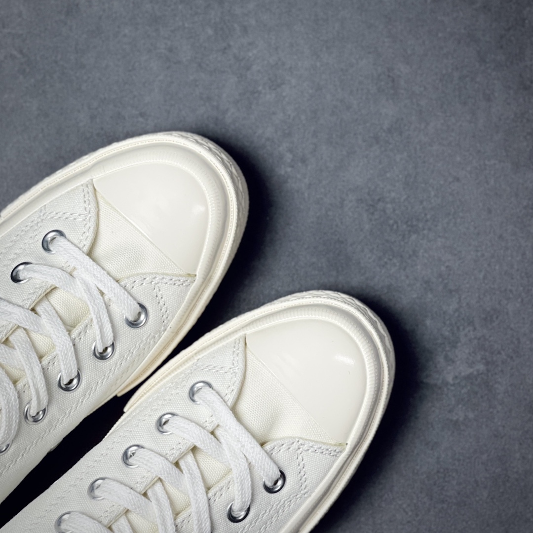 Converse CDG play low white