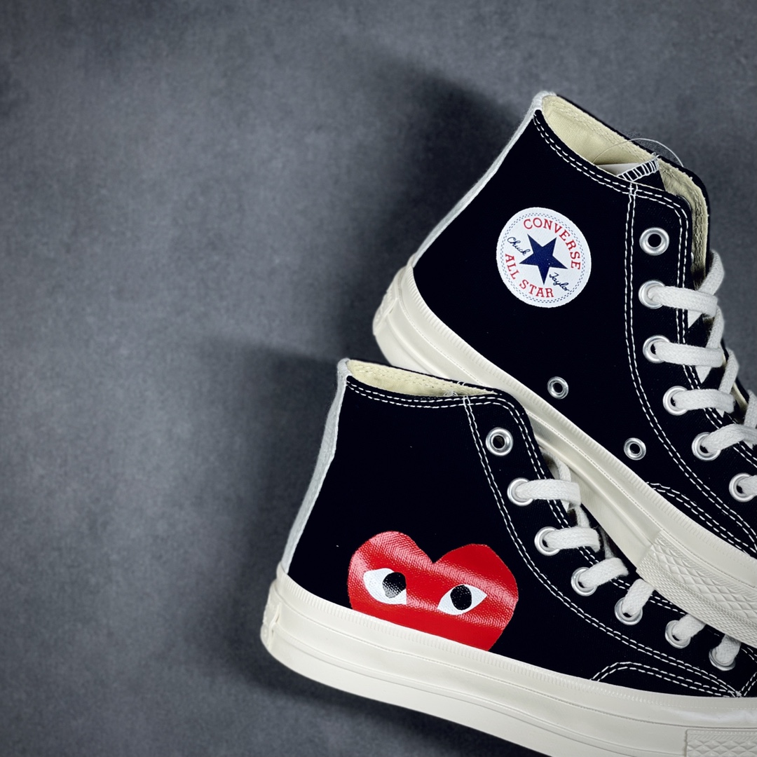 Converse CDG play high black