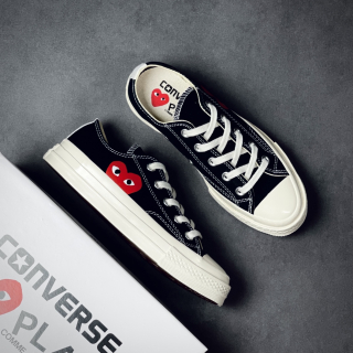 Converse CDG play low black