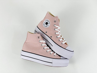 Converse All Star lift light pink