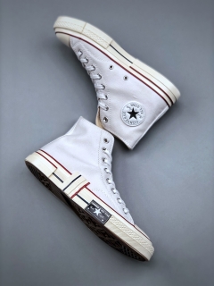 Converse Chuck 70 Rubber Patchwork high white