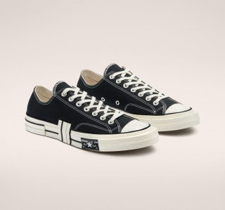 Converse Chuck 70 Rubber Patchwork low black