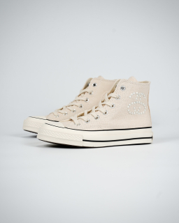 Converse 1970 high beige x Stüssy