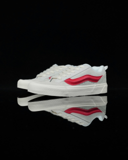 Vans Knu Skool cream white red