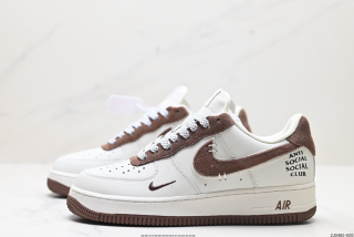 Nike Air Force 1 '07 white brown