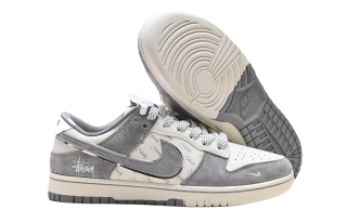 Nike Dunk Low x Stussy white grey