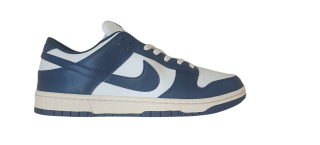 Nike Dunk low white dark blue EUR45