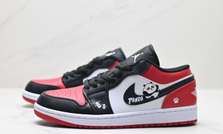 Air Jordan 1 Low AJ1 Panda white black red