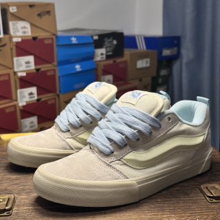 Vans Knu Skool white blue luminous