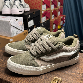Vans Knu-Skool green gray