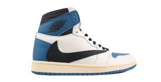 Nike Air Jordan 1 Retro High OG white and blue
