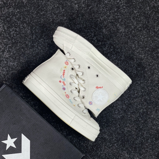 Converse All Star Lift high flowers