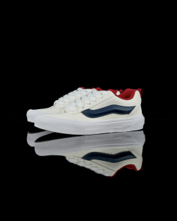 Vans Knu Skool white blue red