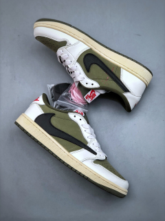 Nike Air Jordan 1 Low OG  Travis Scott green olive