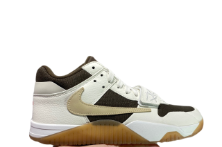 Travis Scott x Jordan Jumpman Jack Taupe Haze white