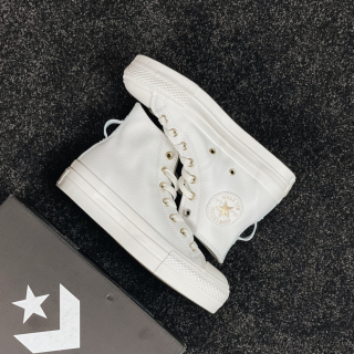 Converse All Star Lift leather white