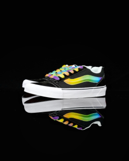 Vans Knu Skool Black Rainbow