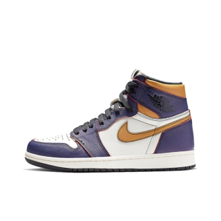 Nike Air Jordan 1 Retro High OG purple gold