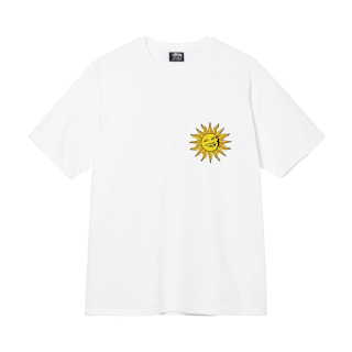Tričko Stussy Sun international white
