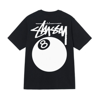 Tričko Stussy 8 ball black