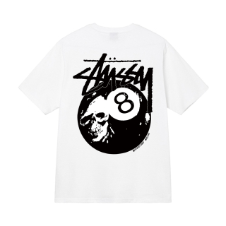 Tričko Stussy don't scratch white